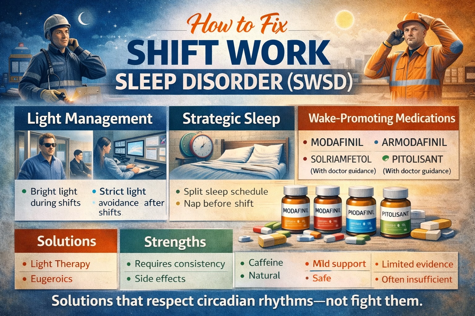 How to Fix Shift Work Sleep Disorder